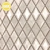 beige ice crack rhombus pattern porcelain ceramic mosaic tile for bathroom and kitchen wall