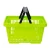 Import Best price colorful large supermarket plastic shopping basket model G1025 from China