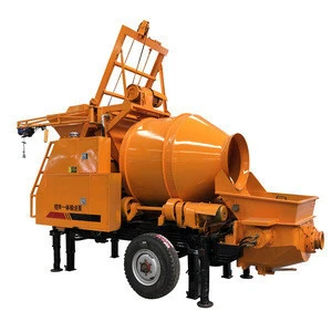 best quality diesel concrete mixer with pump