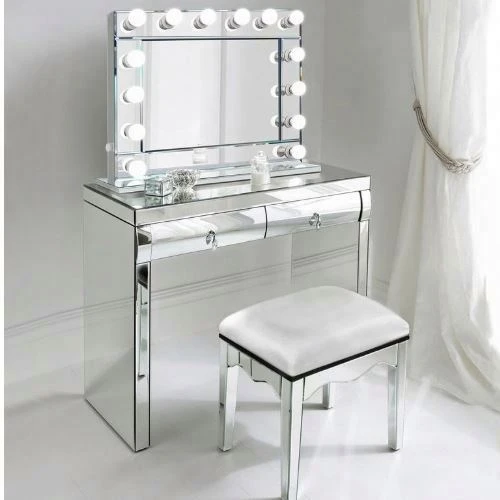 Best Quality mirror Hollywood makeup table  hollywood vanity set