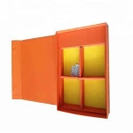 best selling high quality design unique magnet book shape packaging box for mooncake