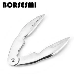 Best selling kitchen gadgets Pincers lobster tongs seafood serving tool Kitchen Accessories tool Metal Crab Pick Seafood Cracker