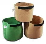 Best-Today hot sale Garden PET non-woven Plant Grow Bag PET felt vegetable garden grow bag
