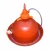 Import Big Capacity Red Color Plastic Plasson Chicken Drinkers For Poultry Animals With Best Price from China