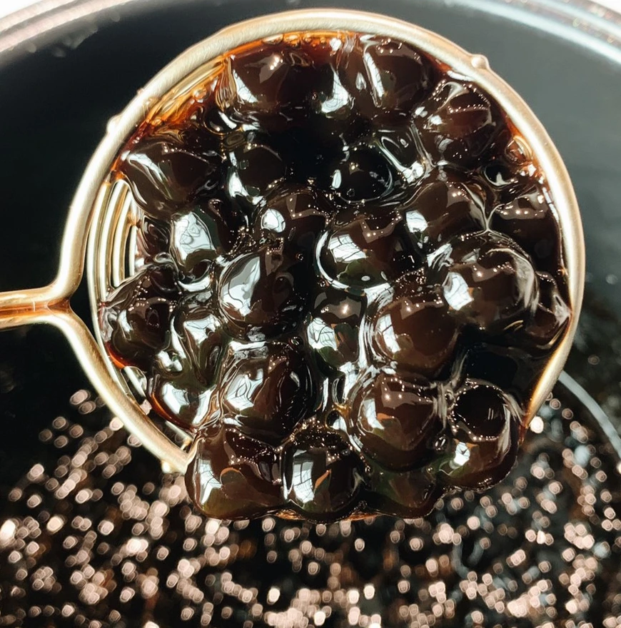 Black Brown Sugar Perlas De Tapioca supplier