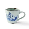 Blue and White Ceramic Cup Hotel Clubhouse Kung Fu Tea Mug