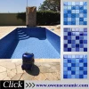blue porcelain swimming pool mosaic tiles 2018