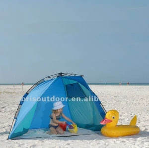 Blue Umbrella frame beach sun shade tent sun shelter