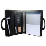 Boshiho customize corporate business gift pu leather A4 document bag with handle