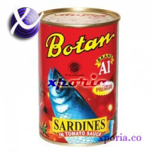 BOTAN Canned Fish SARDINES 425gr | Indonesia Origin | Popular cheap halal certified meat
