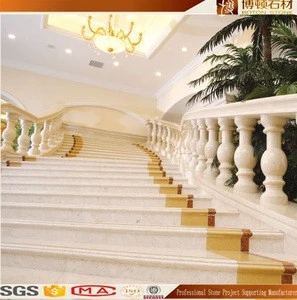BOTON STONE indoor Natural Stone Stair for selling