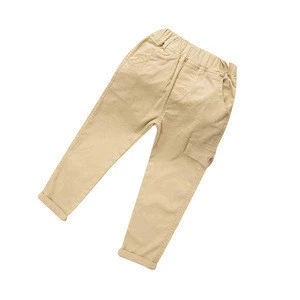 Boys And Girls  Elastic Band Casual Pants Spring Autumn High Quality Trousers