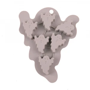 BPA Free Halloween 3D Ghost Silicone Chocolate Mold Cake Chocolate Baking Tools