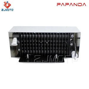 Brand New Chrome PAPANDA The Reefer Motorcycle Oil Cooler Fan Cooling System For Harley Touring Models 1999-2008