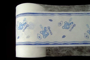 Breathable pe film and nonwoven lamination backsheet for diaper