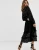 Import broderie midi dress with balloon sleeves/  womens wedding guests  party dress/ womens broderie long sleeve midi dress from China