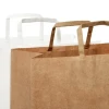 Brown Kraft Paper Bags Making Machine with Flat Inner Handles