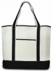 BSCI Audit Custom Logo tote canvas shoulder bag canvas outdoor travel bag