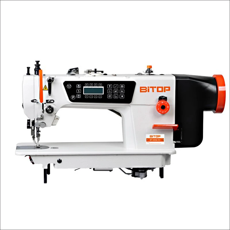 BT-0306 Direct drive walking foot  single needle doublecompound feed computerized leather heavy duty lockstitch  sewing machines