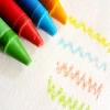 Bulk 4 pack wax crayons in cello bag washale and non toxic