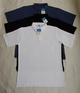 Bulk Shirts Mens &amp; Unisext wear Pique 100% Cotton &amp; 65/35 CVC Make Free Sample Polo T-Shirt.