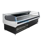 Butchery refrigerator service counter display for fresh meat/fish/cheese butcher meat/fruit shop equipment