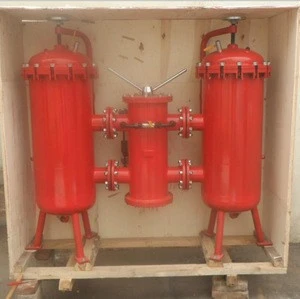 Butterfly Valve Type Filtrate Heavy Oil Double Strainer