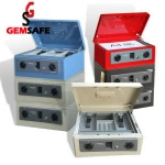 C302 (Cash Box)drop safe with Lock money cash safe box depository box made by GEMSAFE factory directly sale