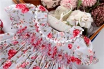 C5237 summer flower floral TODDLER baby girls smocked dresses floral wholesale toddler kids clothing set children outfit
