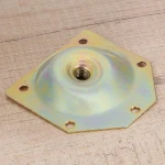 Cabinet Sofa Legs Hinge Furniture Hardware Table Leg Mounting Plate with Hanger Bolts Screws VT-14.111