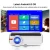 Import CAIWEI Factory A9AB LCD projector 6200 lumens full hd projector with android wifi from China