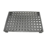 Camping cookware non stick pre-seasoned cast iron korean pan grill for barbecue