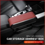 Car accessories center console armrest pad car armrest box organizer multifunctional storage box center lift car gap storage box