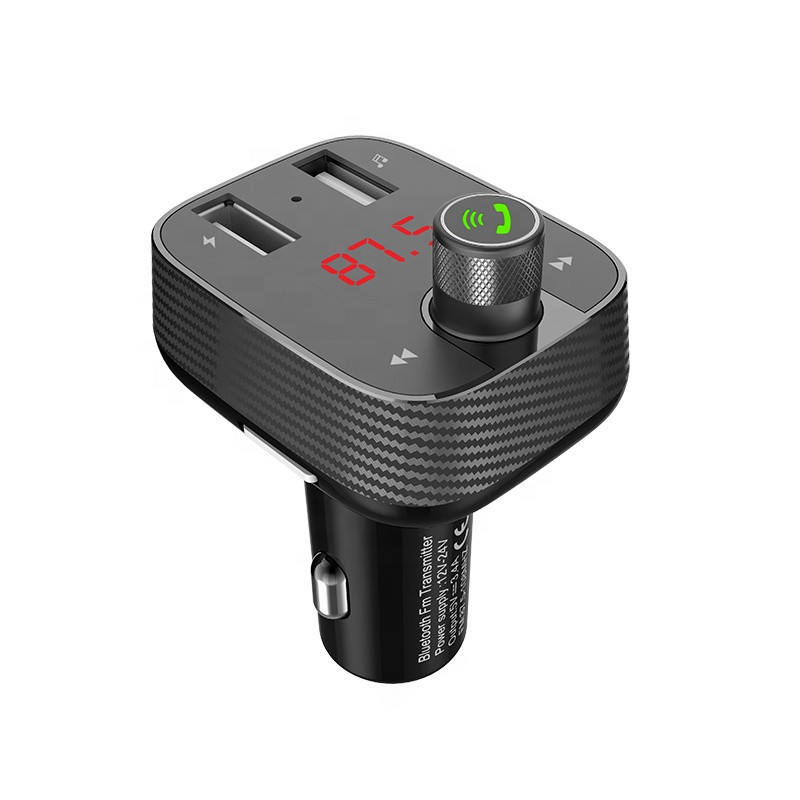 Car Bluetooth Charger FM Transmitter MP3 Player with Memory Power off Function Car FM Transmitter Bluetooth