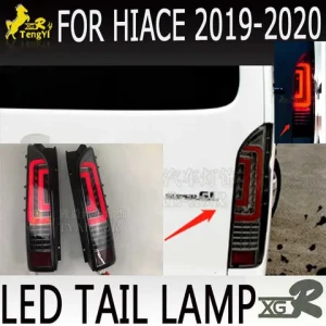 Car  rear  fog  lamp  tail light accessory part   for hiace 2005- body kit