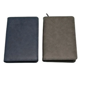 Card Holder PU Leather Business Custom Oem Customized Logo card bag zipper protect wallet