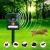Import Cat Dog Chaser Deterrent Pest Control Solar Powered Outdoor Garden Yard Ultrasonic Sonic Mouse Mole Vole Snake Rodent Repeller from China