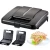 Import CB Approved Breakfast mini waffle maker and Sandwich Maker 4 Slices from China