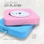 Import cd/mp3 player pink portable cd player with cassette from China