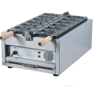 CE approved Professional Korea waffle make fish shapes machine /electric taiyaki maker machine