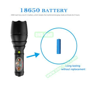 CE MSDS USB Rechargeable 12 Type Cartons Torch Christmas Decor Light Laser Lighting