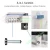 Import CE UV  5 Holders Automatic Toothpaste Dispenser Toothbrush Sterilizer from China