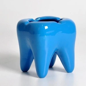 ceramic vase tooth Dental Clinic craft for souvenir and gifts