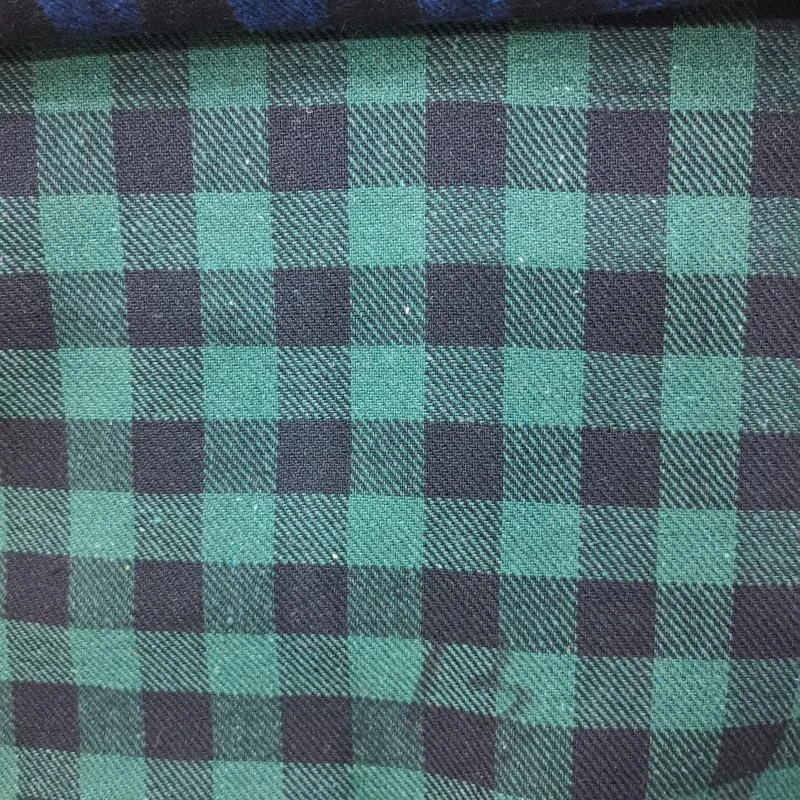 Cheap 100% Cotton Check Yarn Melange Yarn For Man Shirt Fabric