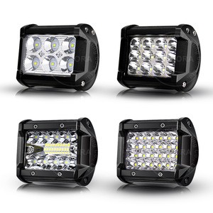 Cheap 12v 24v 6led Offroad Auto Driving Working Lights Truck Car Two Rows 4inch 18W Led Work Light Bar