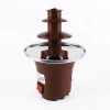 Cheap 4 layers chocolate fountain for party mini chocolate fountain