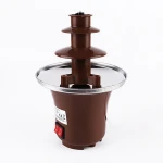 Cheap 4 layers chocolate fountain for party mini chocolate fountain