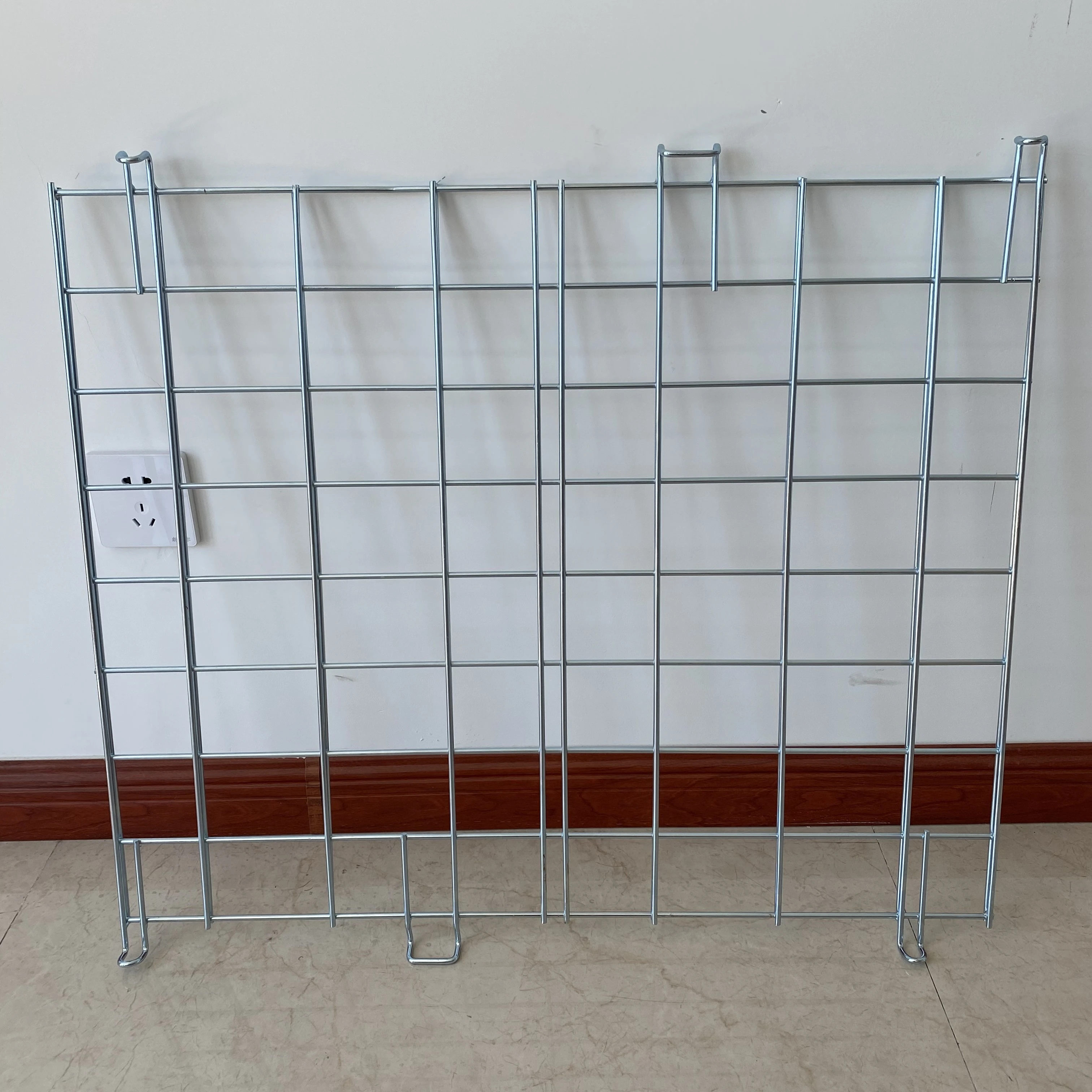 Cheap galvanized and powder coating welded wire mesh shelf for roll cages
