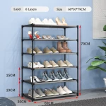 Cheap Price Metal Portable Foldable Steel Shoe Rack from Manufacturer Supplier