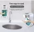 Import Cheap white abs plastic white sensor liquid soap dispenser wall mounted hand soap dispenser from China